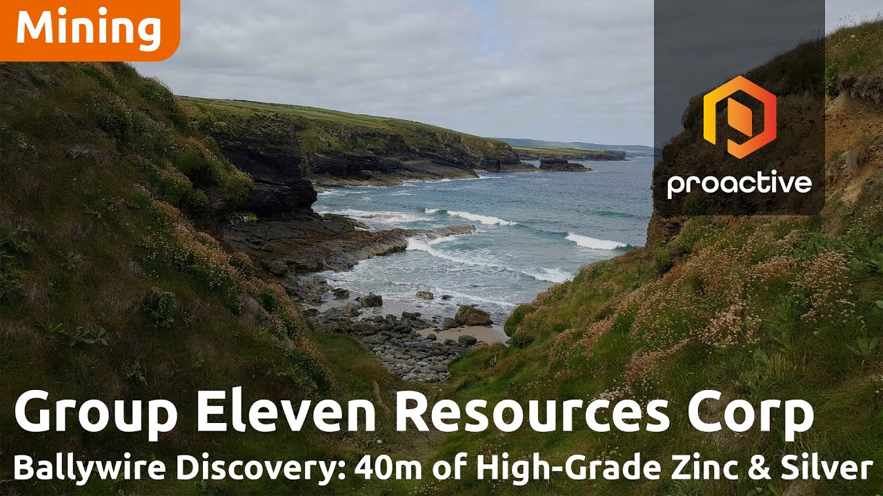 Group Eleven extends Ballywire strike with thickest mineralized intercept to date