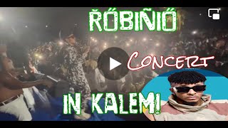 ROBINIO MUNDIBU concert en direct à KALEMI