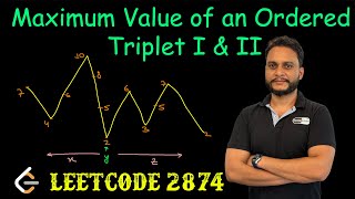 YouTube video 'Maximum Value of an Ordered Triplet I and II | Leetcode 2874 | Leetcode 2873'