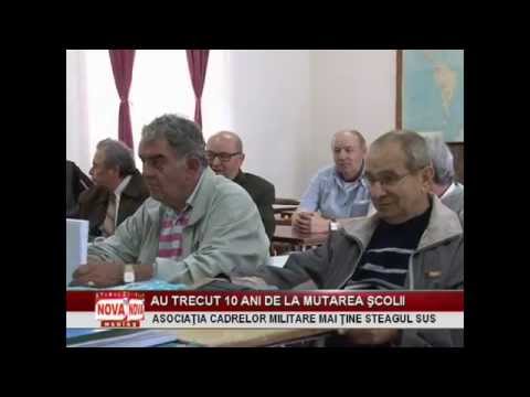 Steagul sus în memoria Şcolii de Aviaţie - NovaTv Mediaş