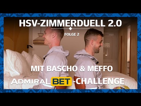 HSV-ZIMMERDUELL 2.0 | Folge 2 mit Sebastian Schonlau und Jonas Meffert | AdmiralBet-Challenge