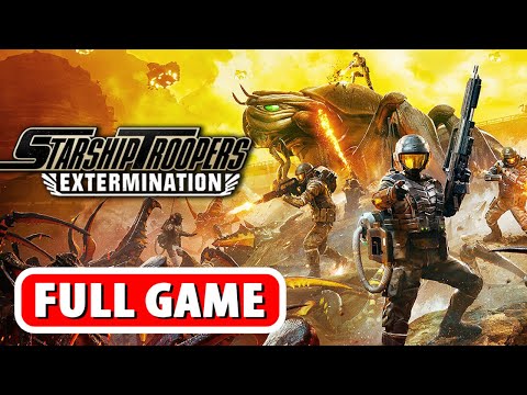 STARSHIP TROOPERS EXTERMINATION Gameplay Walkthrough - FULL GAME [No Commentary]