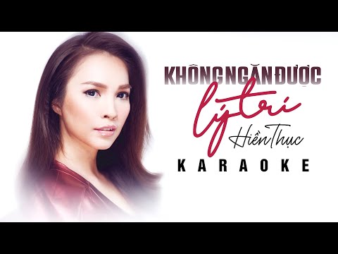 Karaoke Không Ngăn Được Lý Trí - Hiền Thục | Karaoke Nhạc Trẻ Tone Nữ