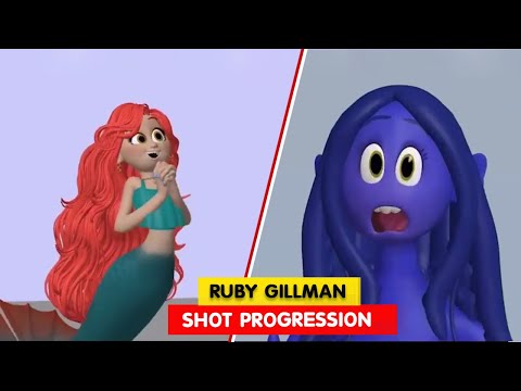 Ruby Gillman Teenage Kraken | Ruby Shot Progression | Animation Breakdown | 3D Animation Internships