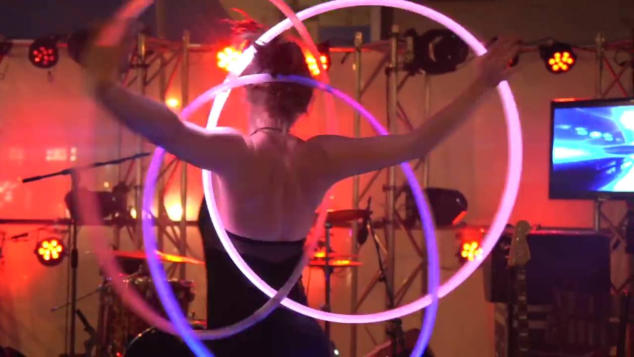 Promotional video thumbnail 3 for Jamye La Luna* Hula hoop artist