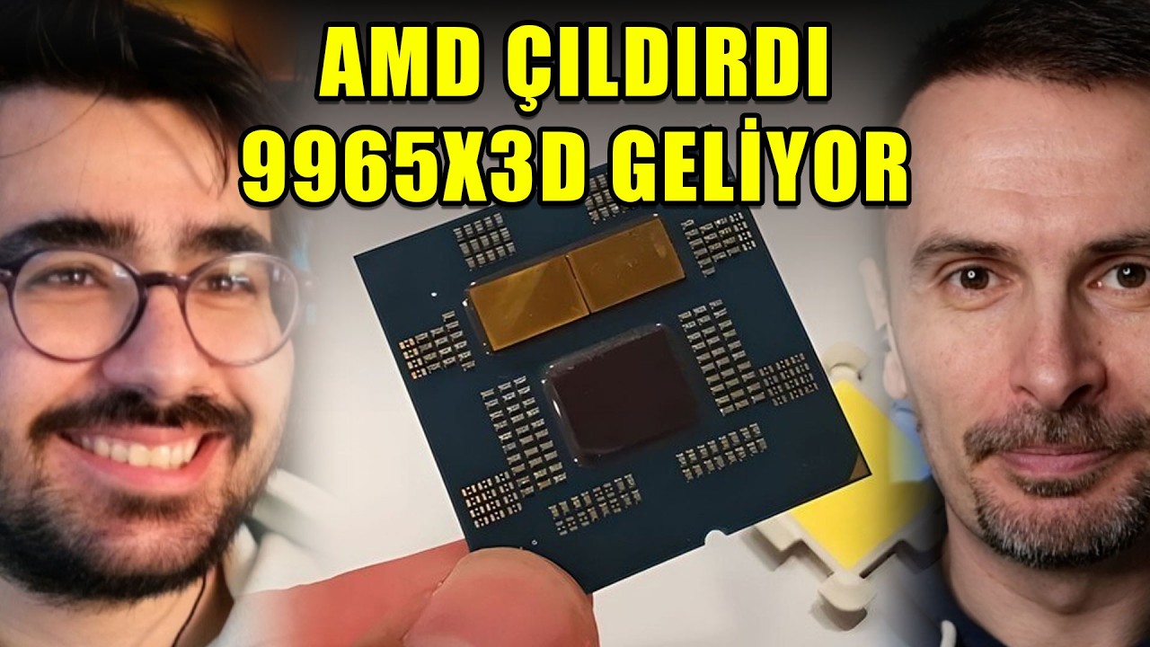 AMD'DEN YENİ İŞLEMCİ GELİYOR 9965X3D #takçalıştır