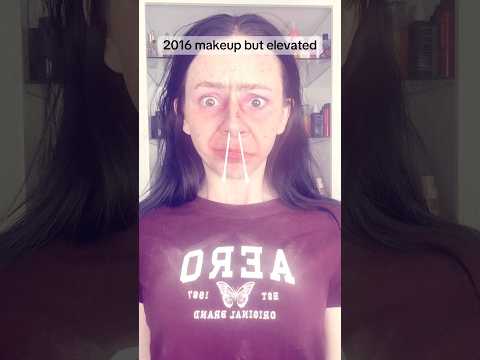 2016 Makeup but Elevated✨💕 #2016makeup #transitionresults #makeuptrends #musically