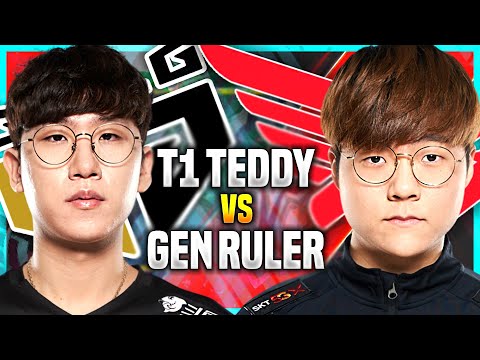 T1 TEDDY VS GEN RULER! - T1 Teddy Plays Jhin ADC vs Lucian! | Preseason 11