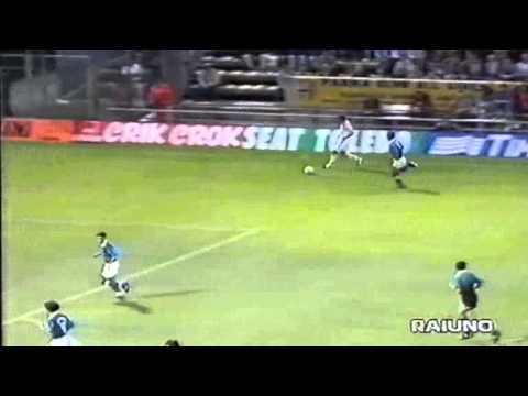 Serie A 1996-1997, day 01 Parma - Napoli 3-0 (D.Baggio, Chiesa, Zola)