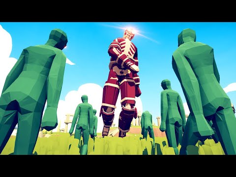 Zombie Army vs COLOSSAL Titan - Totally Accurate Battle Simulator (TABS)