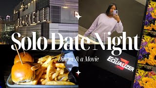 Solo Date Night Vlog: Dinner and a Movie #datenight #vlog #grwm #selfcare #mommyvlogger #alonetime