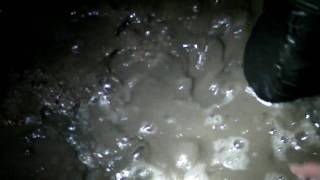 preview picture of video 'Sotano del Arroyo Methane Fun!'