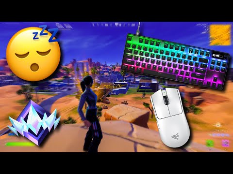 SteelSeries Apex Pro TKL ASMR 😴 Fortnite OG Ranked Reload Gameplay 🏆 Satisfying Keyboard 240 FPS 4K