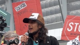 MONSANTROCITY RAP at March against Monsanto, Vancouver - tonu.org