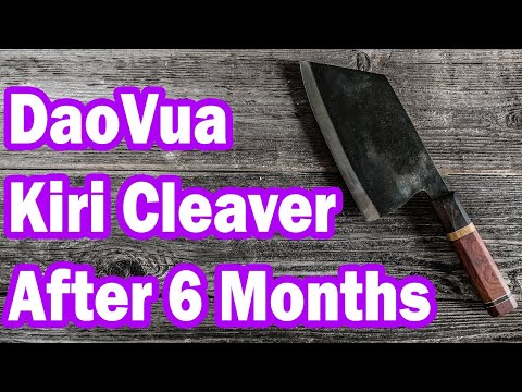 DaoVua Kiri Cleaver After 6 Months