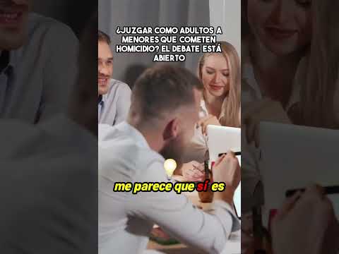 ¿Justicia sin edad? El debate candente sobre juzgar a menores homicidas como adultos.