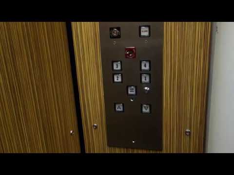 Almost Totally Original Old Otis Traction Elevator at The Speed Building in Louisville, KY