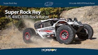 Losi Super Rock Rey V2 1:6 4WD RTR biela
