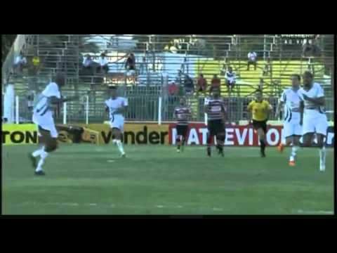 Gol de Nathan, Luverdense 2x2 Santa Cruz 06.06.2015, Brasileirão Série B 2015