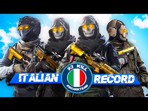 [93 KILL] NUOVO RECORD ITALIANO WARZONE IN QUARTETTI🇮🇹🦈