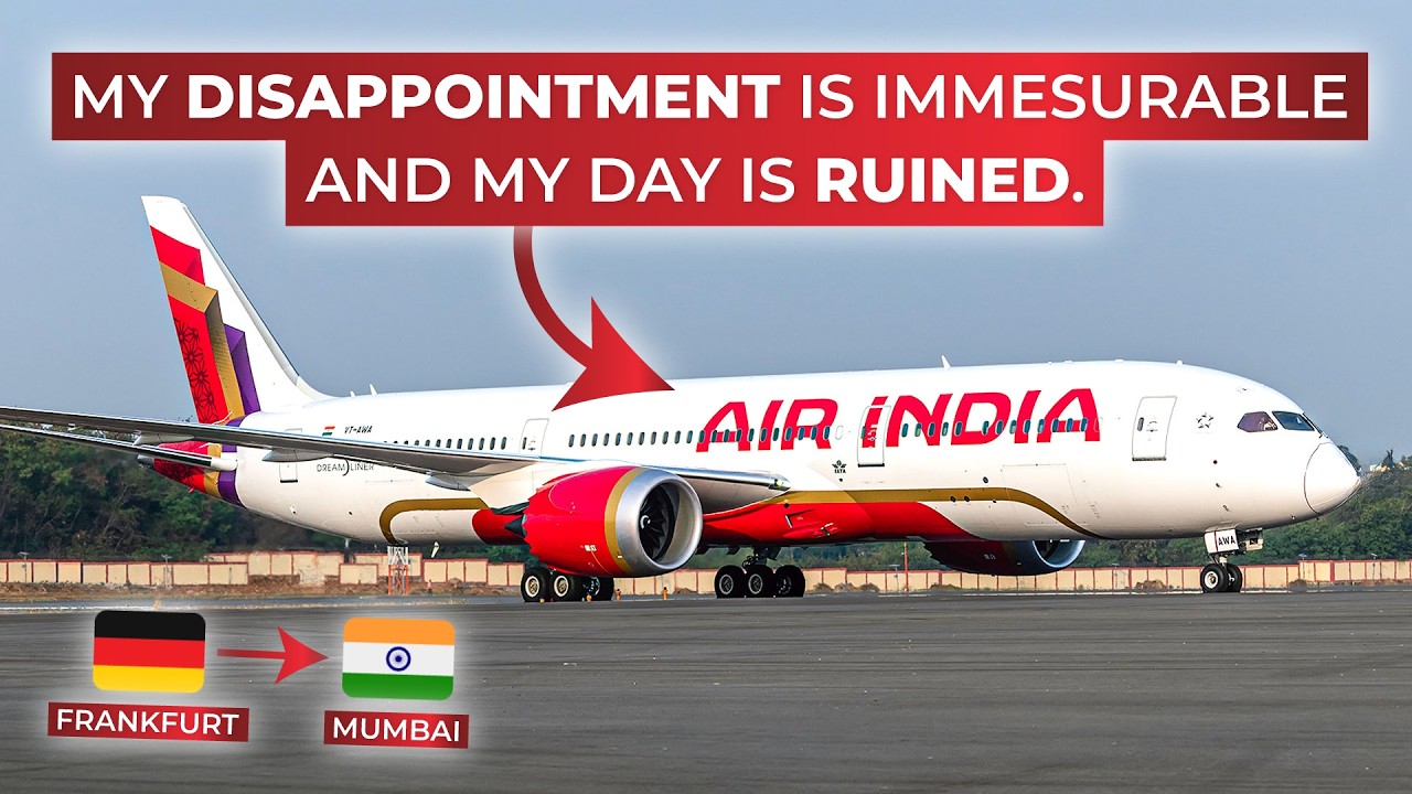 BRUTALLY HONEST REVIEW! | Air India 2026 ECONOMY CLASS on the Boeing 787-9 from Frankfurt to Mumbai