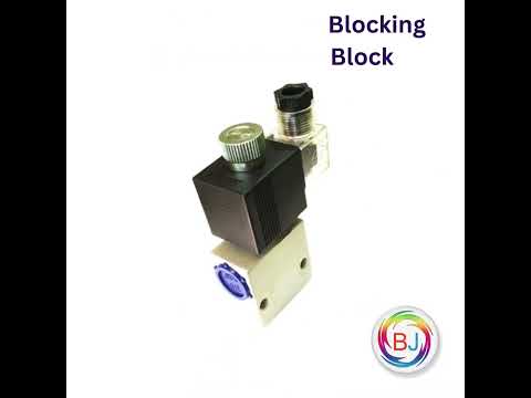 Hydraulic Double Blocking Solenoid Valve Block