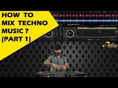 How To Prepare TECHNO Playlist Using 3 Decks (Part 1) | 3 Decks Mixing | Techno Mix Preparation