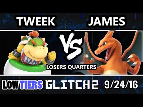 Glitch 2 Low Tiers - James (Charizard) Vs. Tweek (Bowser Jr.) SSB4 Losers Quarters - Smash Wii U