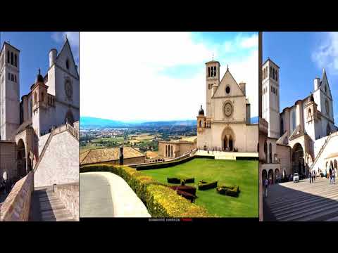 The religious complex of ASSISI - Italy (HD1080p)