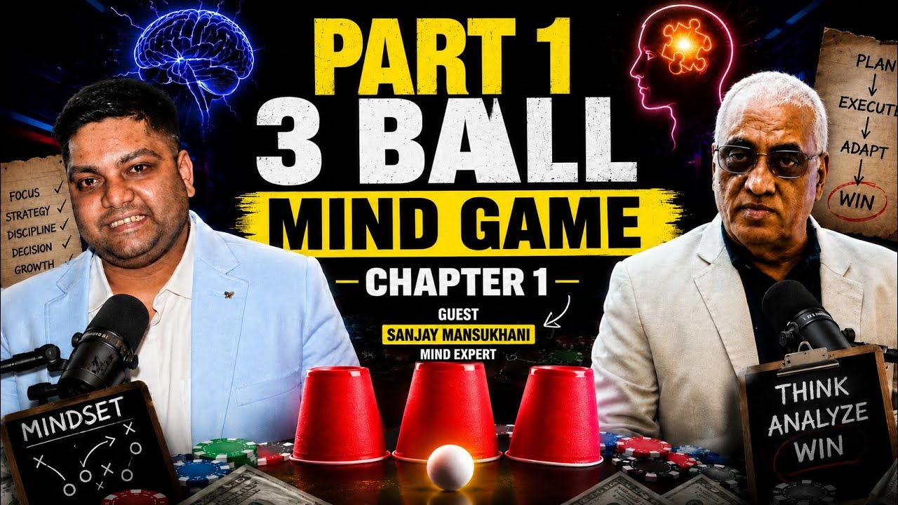3 Ball Mind Game Chapter 1: The World Within vs. Without | Ft. Sanjay Mansukhani | IRX PODCAST