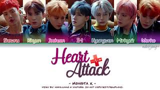 MONSTA X (몬스타엑스) – HEART ATTACK (Coded Lyrics Eng/Rom/Han/가사)