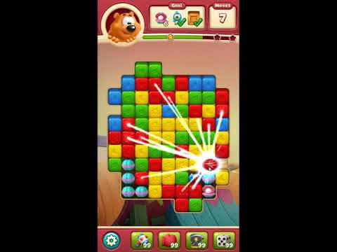 Toon Blast Level 5843 - NO BOOSTERS 🐻🐺🐱 | SKILLGAMING ✔️