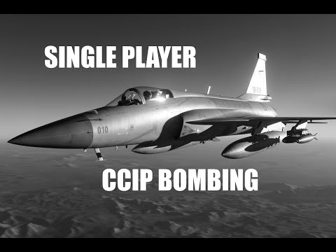 DCS: JF-17 Setting up for CCIP Bombing