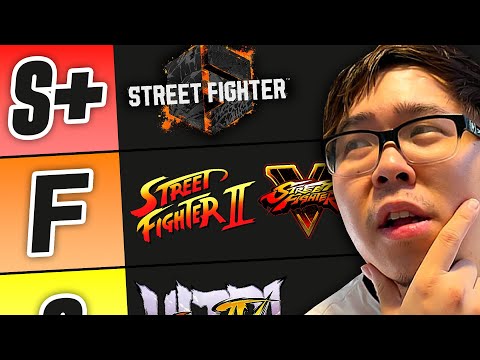 We Ranked EVERY Street Fighter Game (ft. Kizzie Kay, Justin Wong)