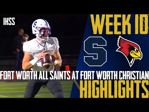 All Saints Triumphs Over Fort Worth Christian 41-21 in TAPPS Showdown