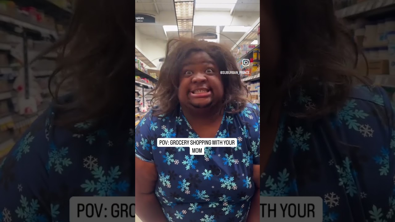 POV: GROCERY SHOPPING WITH YOUR MOM
