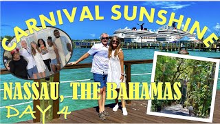 Carnival Sunshine~Day 4 | Port of Nassau: What Can You Do for Free? |  Day 4 Daily Program