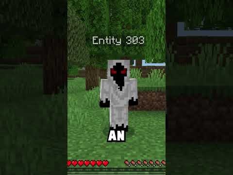 The Story of Entity 303 in Minecraft! #shorts #minecraft #entity303