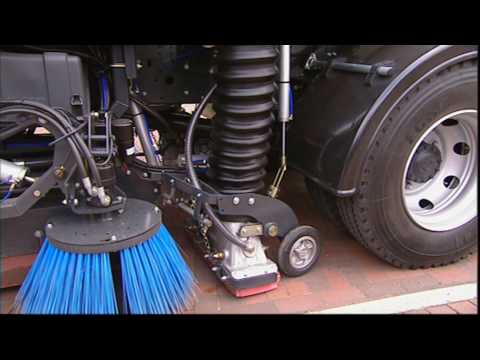 Johnston sweepers vt650 truck mounted street sweeper