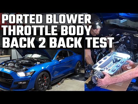 2020 GT500 | Ported Blower Test - 900+ HP Possible on Stock Supercharger Pulley?!