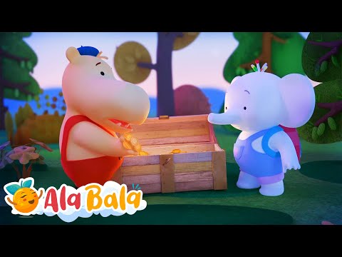 Tina și Tony - Comoara | AlaBala Desene Animate pentru Copii de Grădiniță