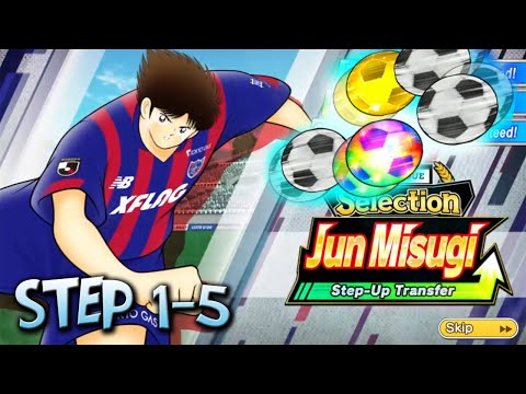MISUGI PAID STEP 1-5!! 🔥🔥 Captain Tsubasa Dream Team: Paid Only Jun Misugi J-LEAGUE (INDONESIA)
