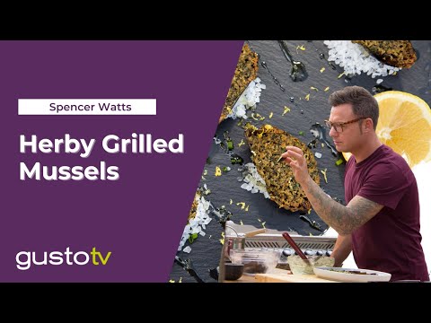 Herby Grilled Mussels | Watt's on the Grill