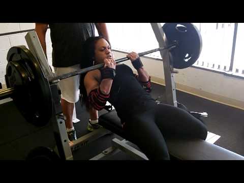 Iron Princess working on Bench/Chest Explosion
