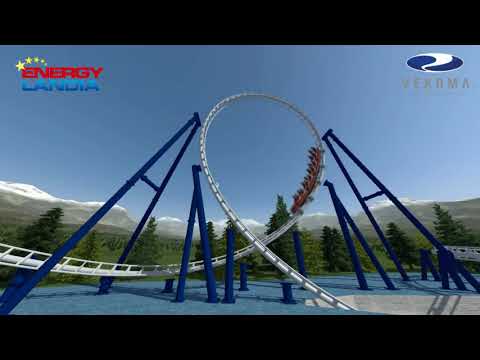 Abyssus Roller Coaster in Aqualantis at Energylandia in 2020 - Promo Video with POV