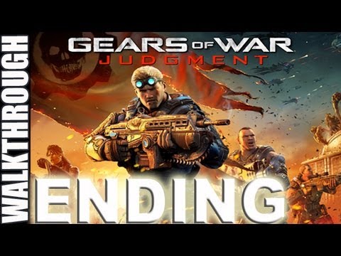 PT 16 Gears Of War Judgement ENDING SCENE Act 6 The Courthouse Walkthrough Lets Play (HD)