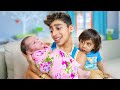 Brothers Meet Baby Sister For The First Time