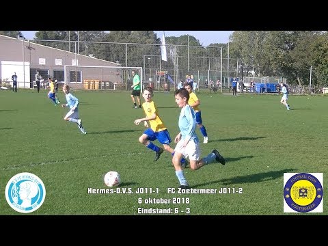 Samenvatting Hermes DVS JO11-1 - FC Zoetermeer JO11-2