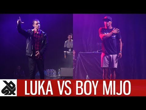 LUKA vs BOY MIJO feat. K-POM | Dance Battle To The Beatbox 2017 | SEMI FINAL | WBC X FPDC