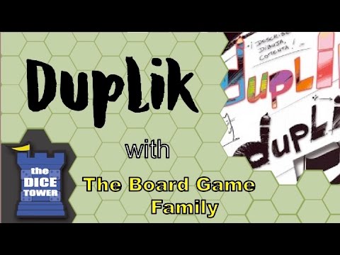 Duplik Review - with Board Game Family